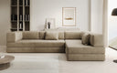 Designer Sofa Lazy L in Samt