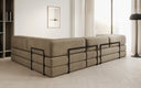 Designer Sofa Lazy L in Samt