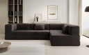 Designer Sofa Lazy L in Samt