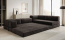 Designer Sofa Lazy L in Samt