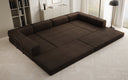 Designer Sofa Lazy U in Bouclé