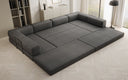 Designer Sofa Lazy U in Bouclé