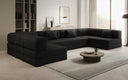 Designer Sofa Lazy U in Bouclé