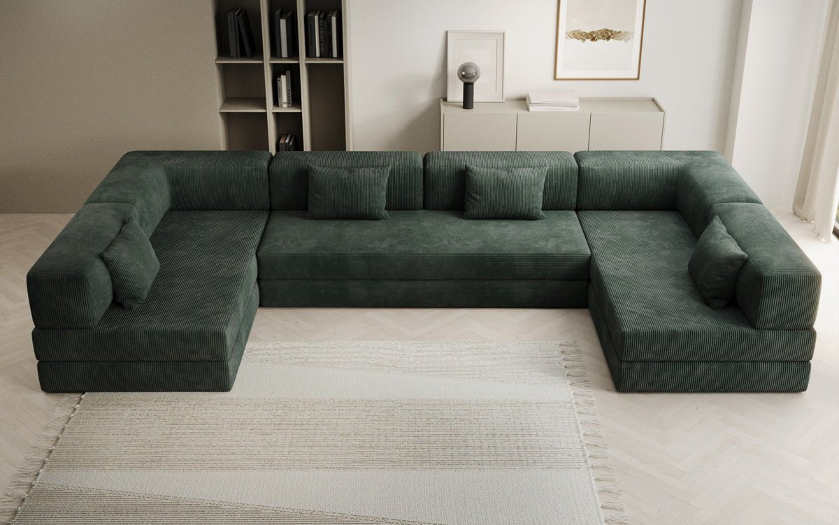 Designer Sofa Lazy U am Cord