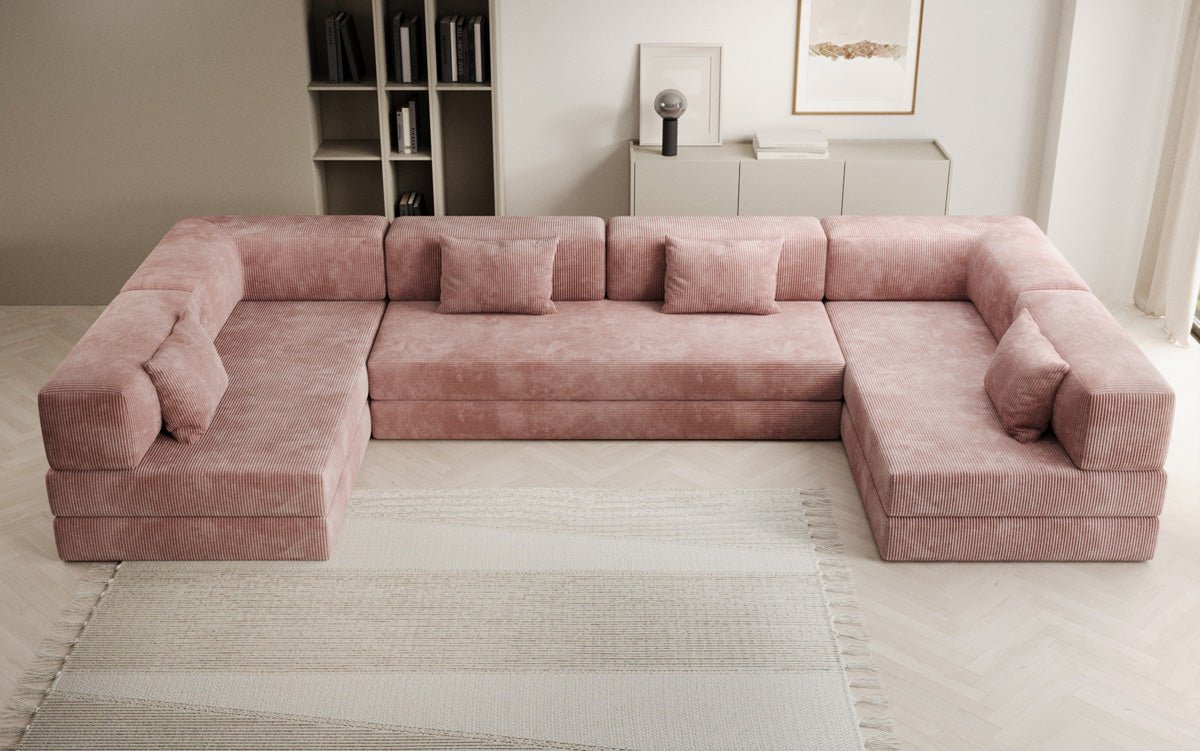 Designer Sofa Lazy U am Cord