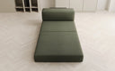 Designer Sofa Mittelmodul Lazy in Bouclé