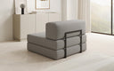 Designer Sofa Mittelmodul Lazy in Bouclé