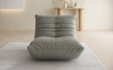 Designer Sofa-Sessel Calmo in Echtleder