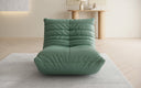 Designer Sofa-Sessel Calmo in Echtleder
