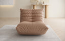 Designer Sofa-Sessel Calmo in Echtleder