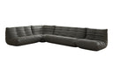 Designer Ecksofa Wohnlandschaft Calmo in Echtleder