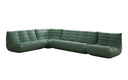 Designer Ecksofa Wohnlandschaft Calmo in Echtleder
