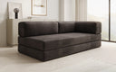 Designer Sofa/Chaise Longue Lazy in Samt