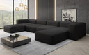 Designer U Sofa Snug in Stoff