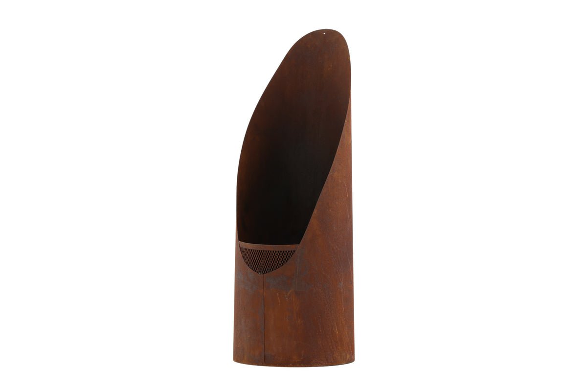Feuerkorb Jörg - aus Stahl in Rusty Orange