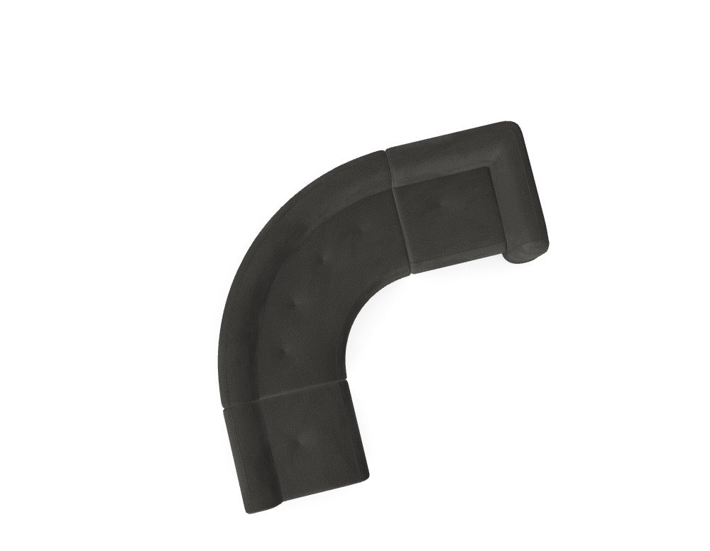 Modulares Sofa Gio - Däi Wonschkonfiguratioun M_01FMSK