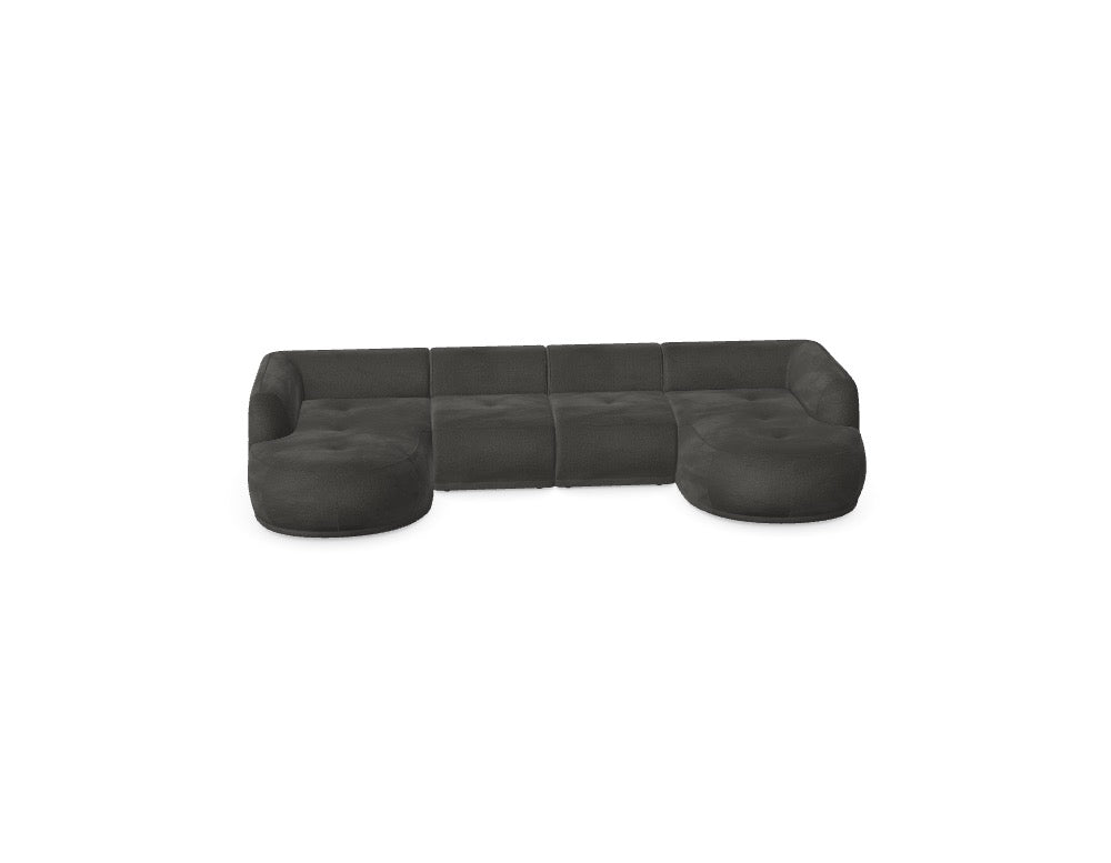 Modulares Sofa Gio - Däi Wonschkonfiguratioun M_2DW5WP