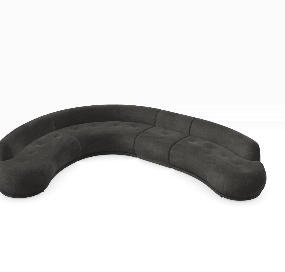 Modulares Sofa Gio - Däi Wonschkonfiguratioun M_3KKGAS