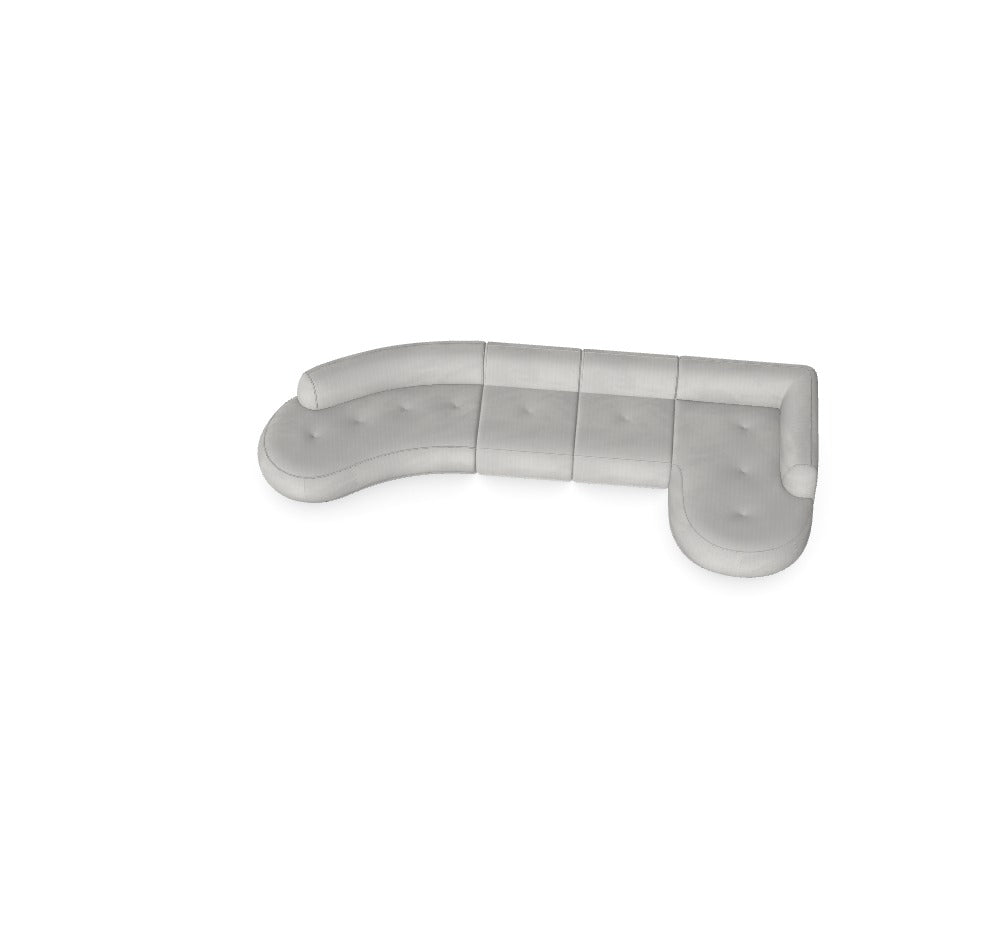 Modulare Sofa Gio - Är Wonschkonfiguratioun M_3QMDCSM