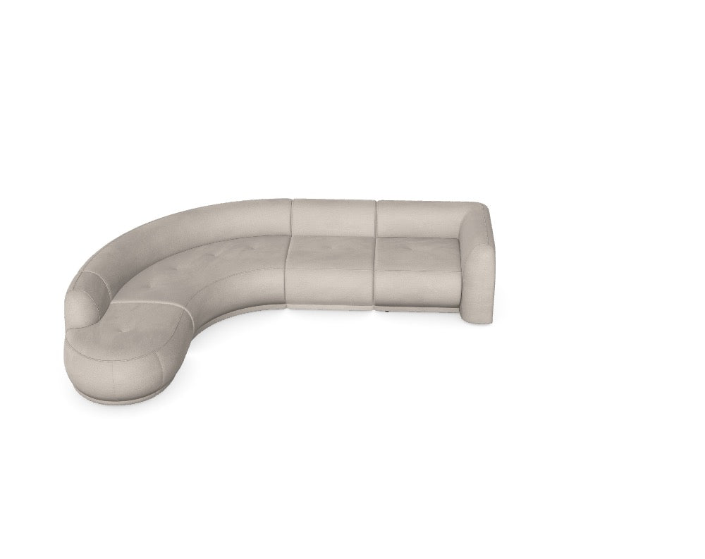 Modulares Sofa Gio - Däi Wonschkonfiguratioun M_4ECIXC