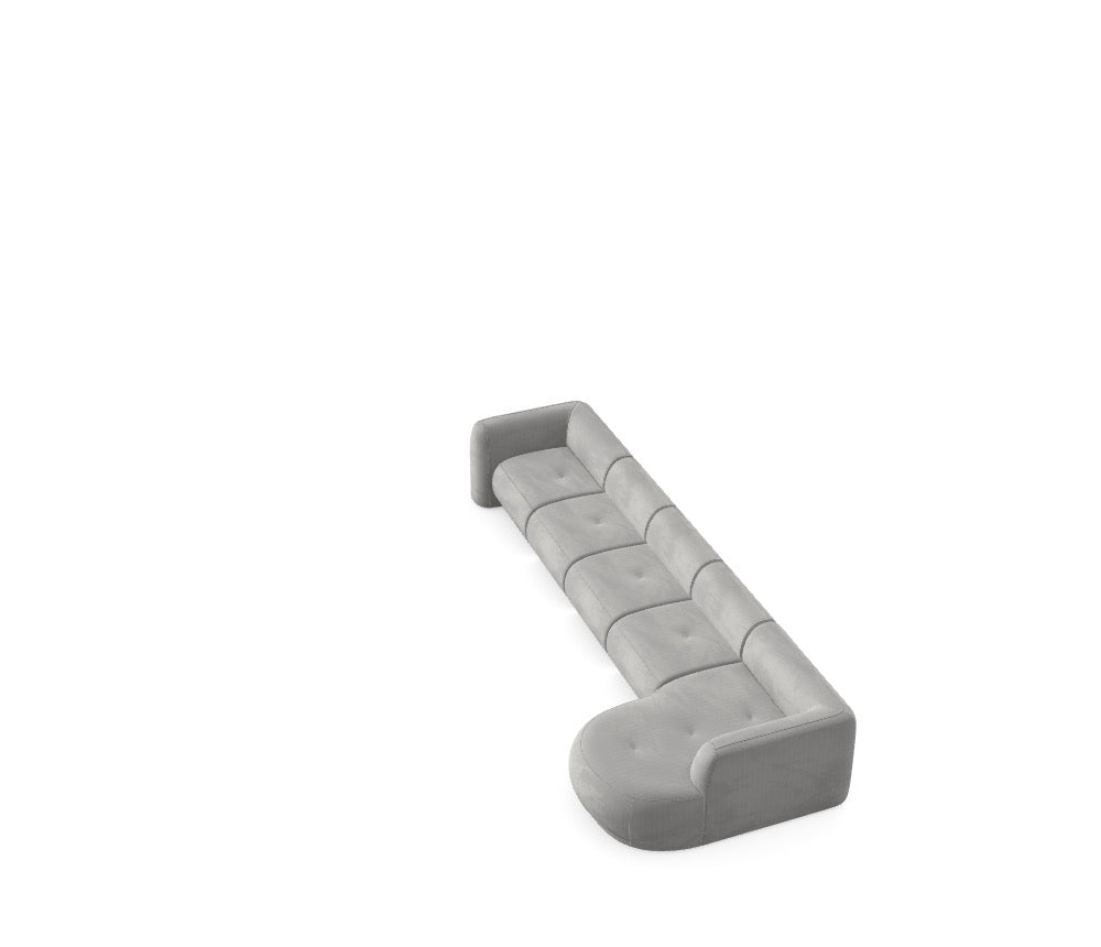 Modulares Sofa Gio - Däi Wonschkonfiguratioun M_BHMZ6E