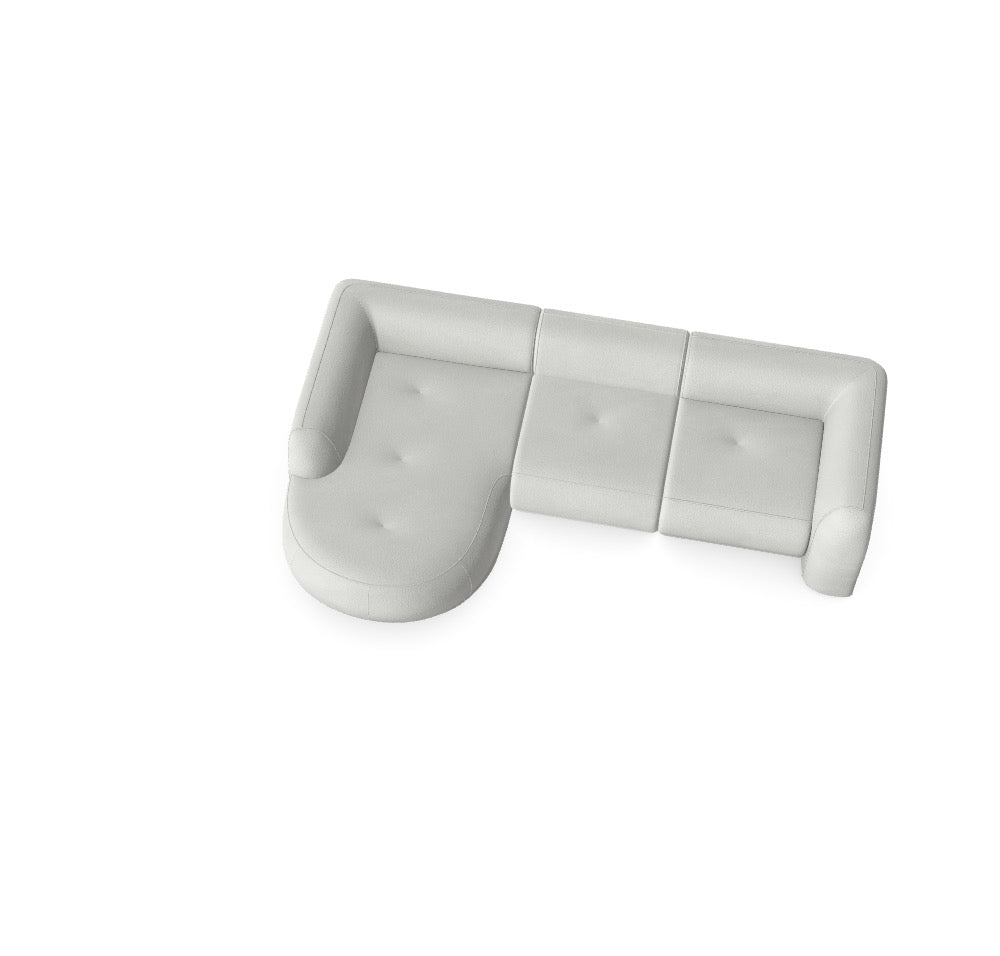 Modulares Sofa Gio - Däi Wonschkonfiguratioun M_CGWWJC