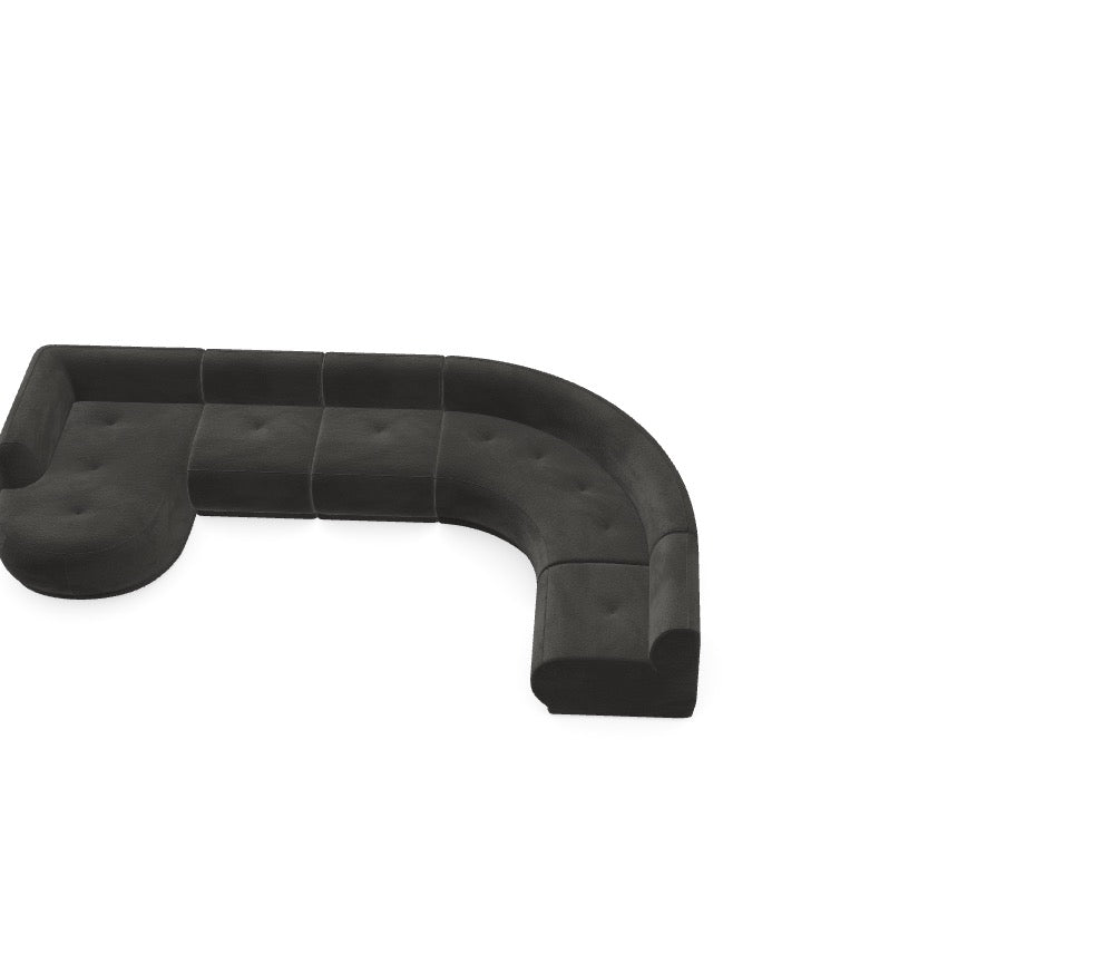 Modulares Sofa Gio - Däi Wonschkonfiguratioun M_COTI6N