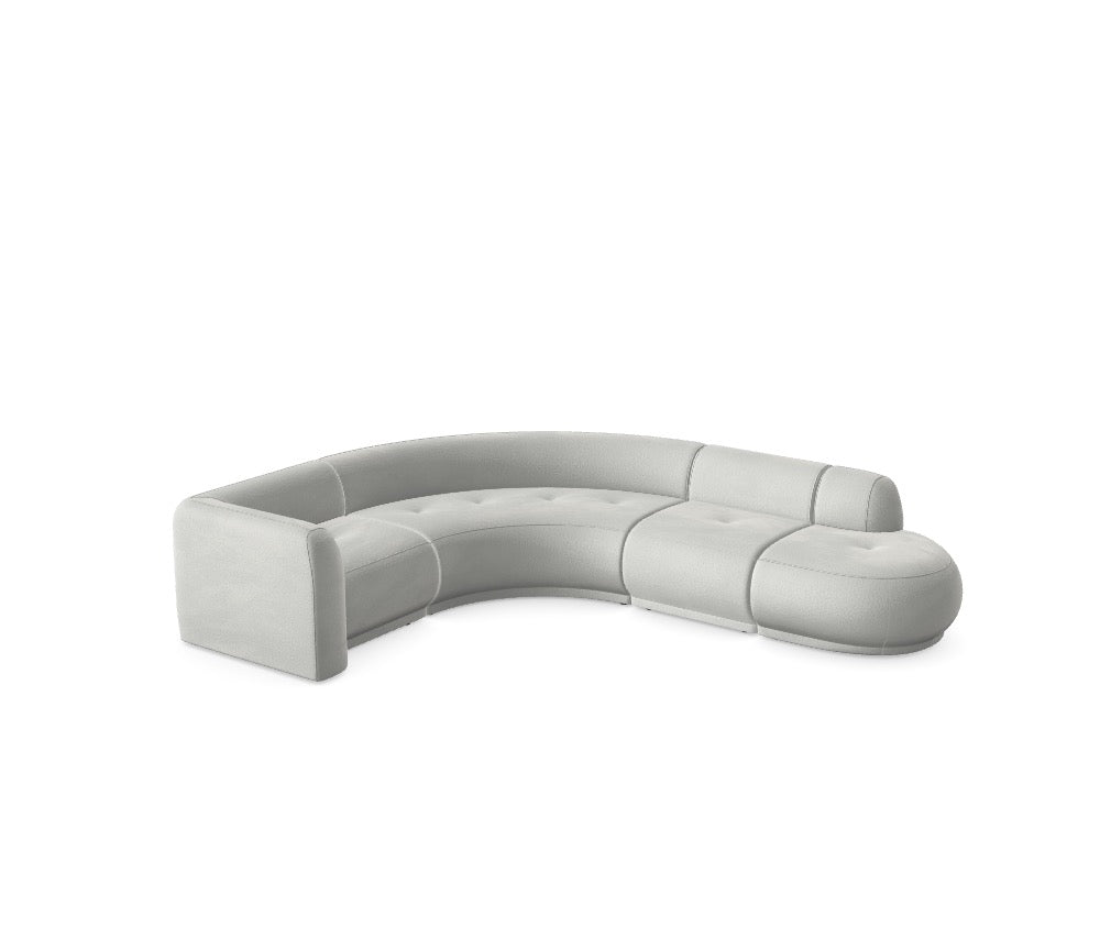 Modulares Sofa Gio - Däi Wonschkonfiguratioun M_DDMA8S