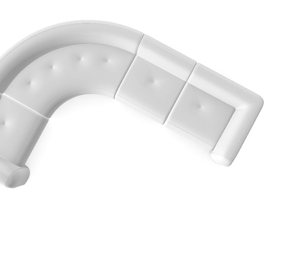 Modulares Sofa Gio - Däi Wonschkonfiguratioun M_DG47NX