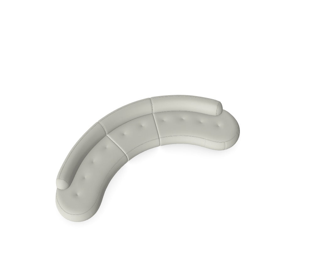 Modulares Sofa Gio - Däi Wonschkonfiguratioun M_DTZEKS