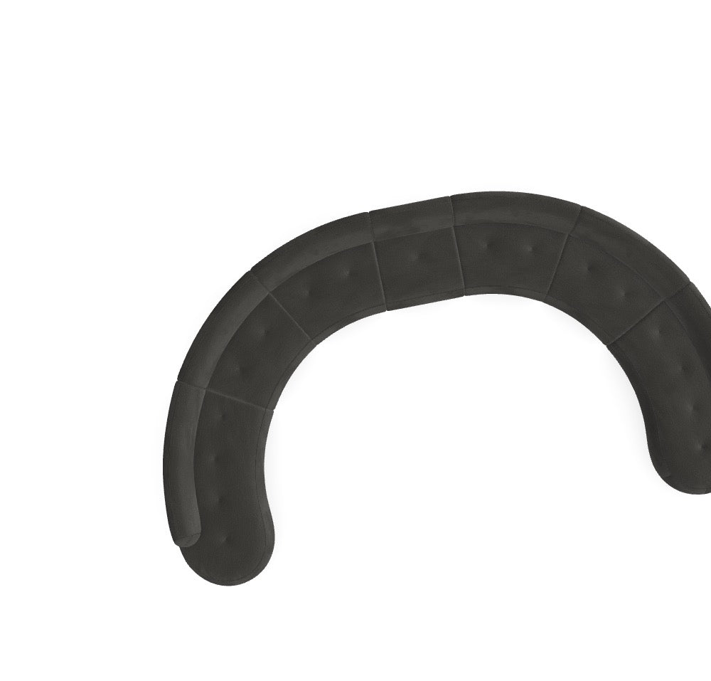 Modulares Sofa Gio - Däi Wonschkonfiguratioun M_O2WZEC