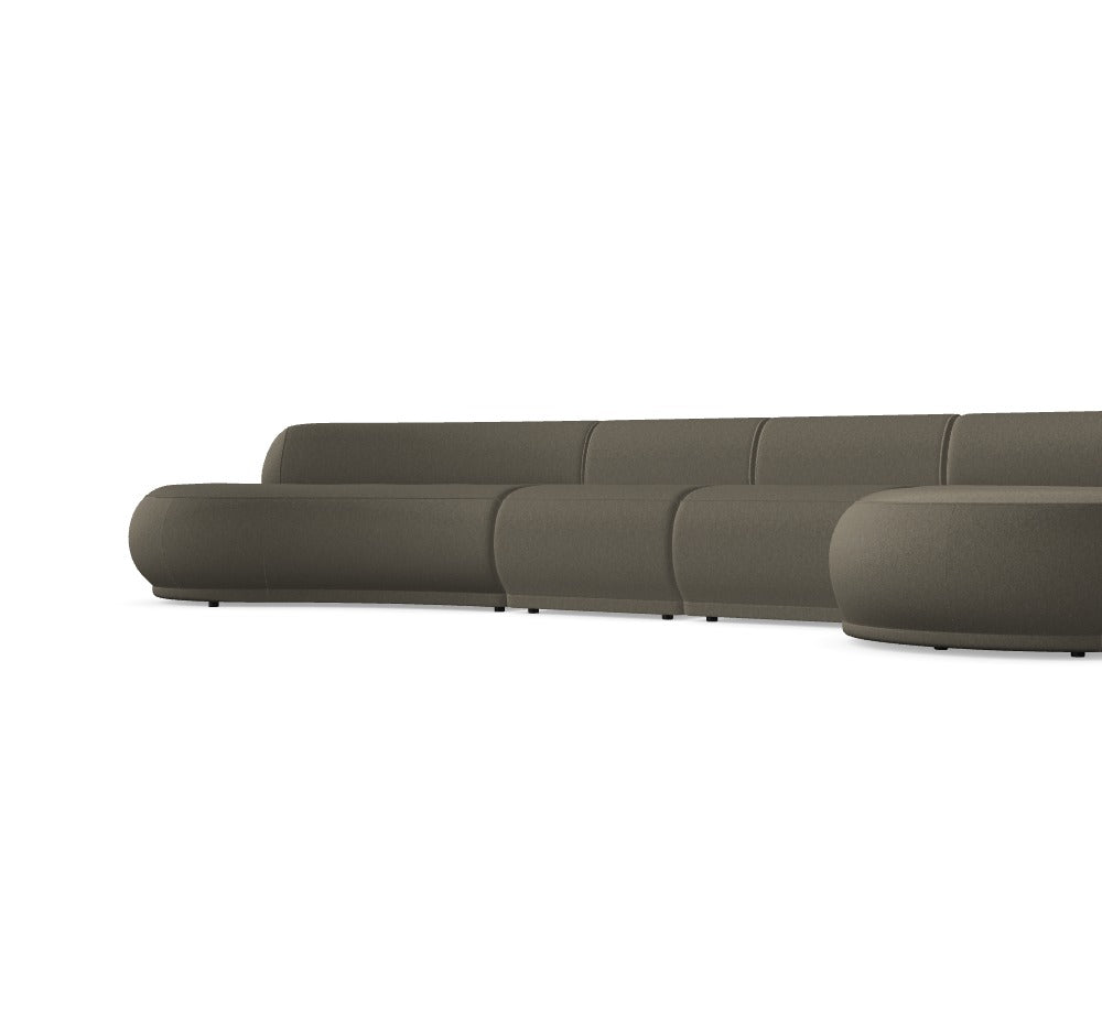 Modulares Sofa Gio - Däi Wonschkonfiguratioun M_OUFPMM