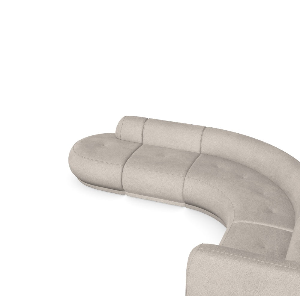 Modulares Sofa Gio - Däi Wonschkonfiguratioun M_RCTS75