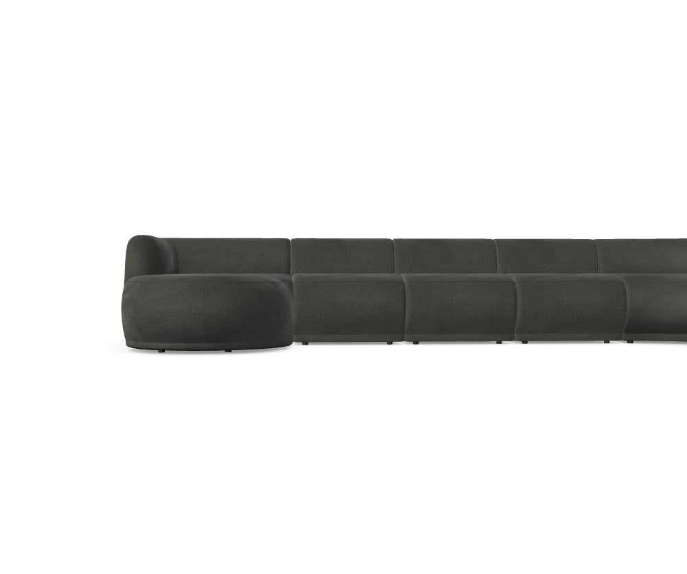 Modulares Sofa Gio - Däi Wonschkonfiguratioun M_VHTAKV