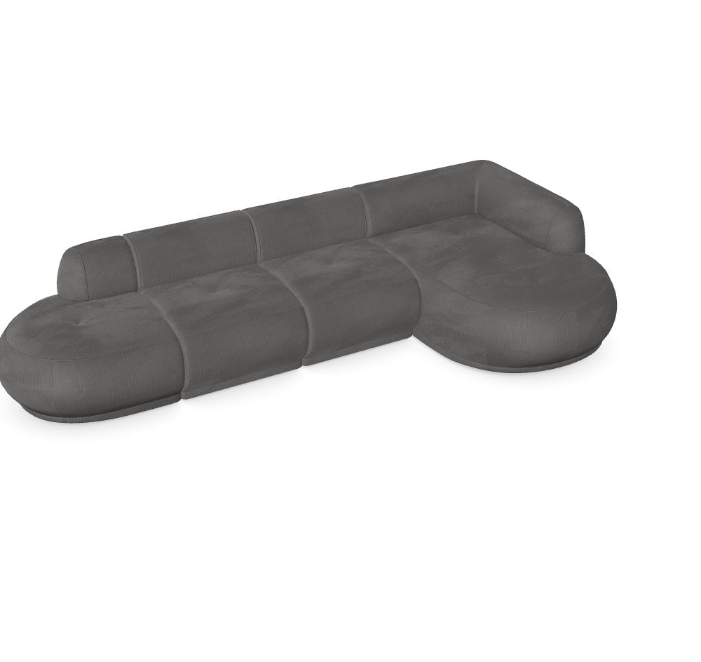 Modulares Sofa Gio - Däi Wonschkonfiguratioun M_W2ASN9