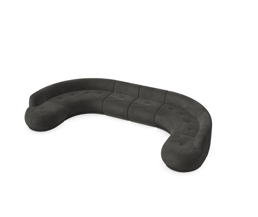Modulares Sofa Gio - Däi Wonschkonfiguratioun M_X22UZS