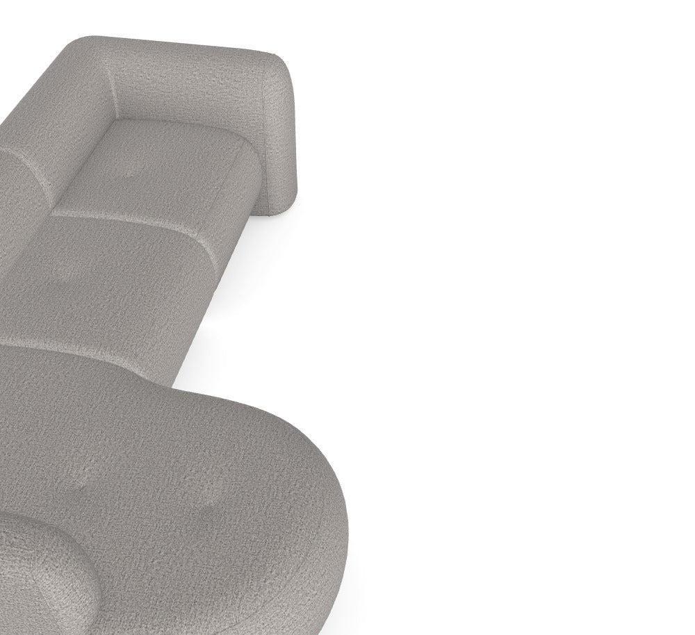 Modulares Sofa Gio - Däi Wonschkonfiguratioun M_XE0DGS