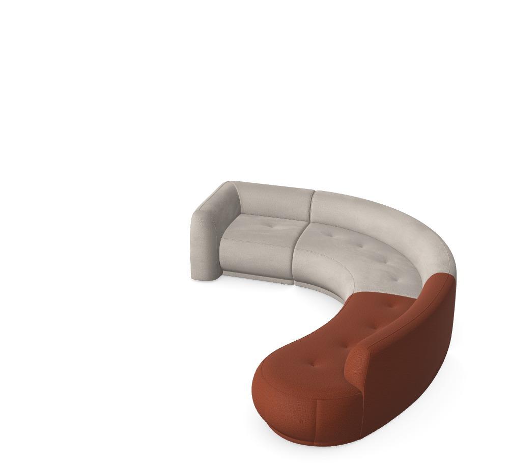 Modulart Sofa Gio - Deng Wonschkonfiguratioun QICBPZ