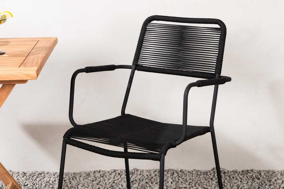 Garden Cafe Set Elbe – 3-piece Garden Furniture Set 70x70 cm