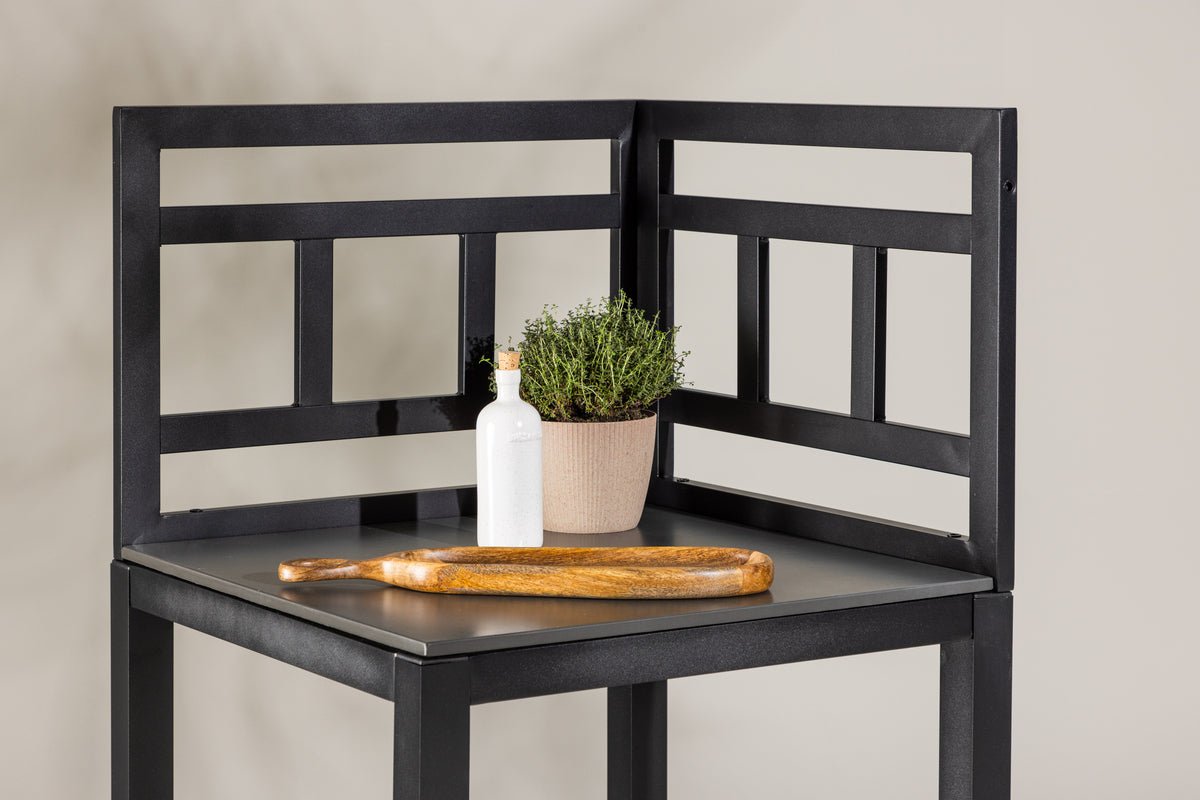 Garten Ablagetisch Vani – Outdoor-Küchenmodul mit Stein-Arbeitsfläche