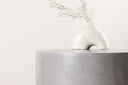 Garten Beistelltisch India - Ø60 aus Aluminium in der Farbe Grau