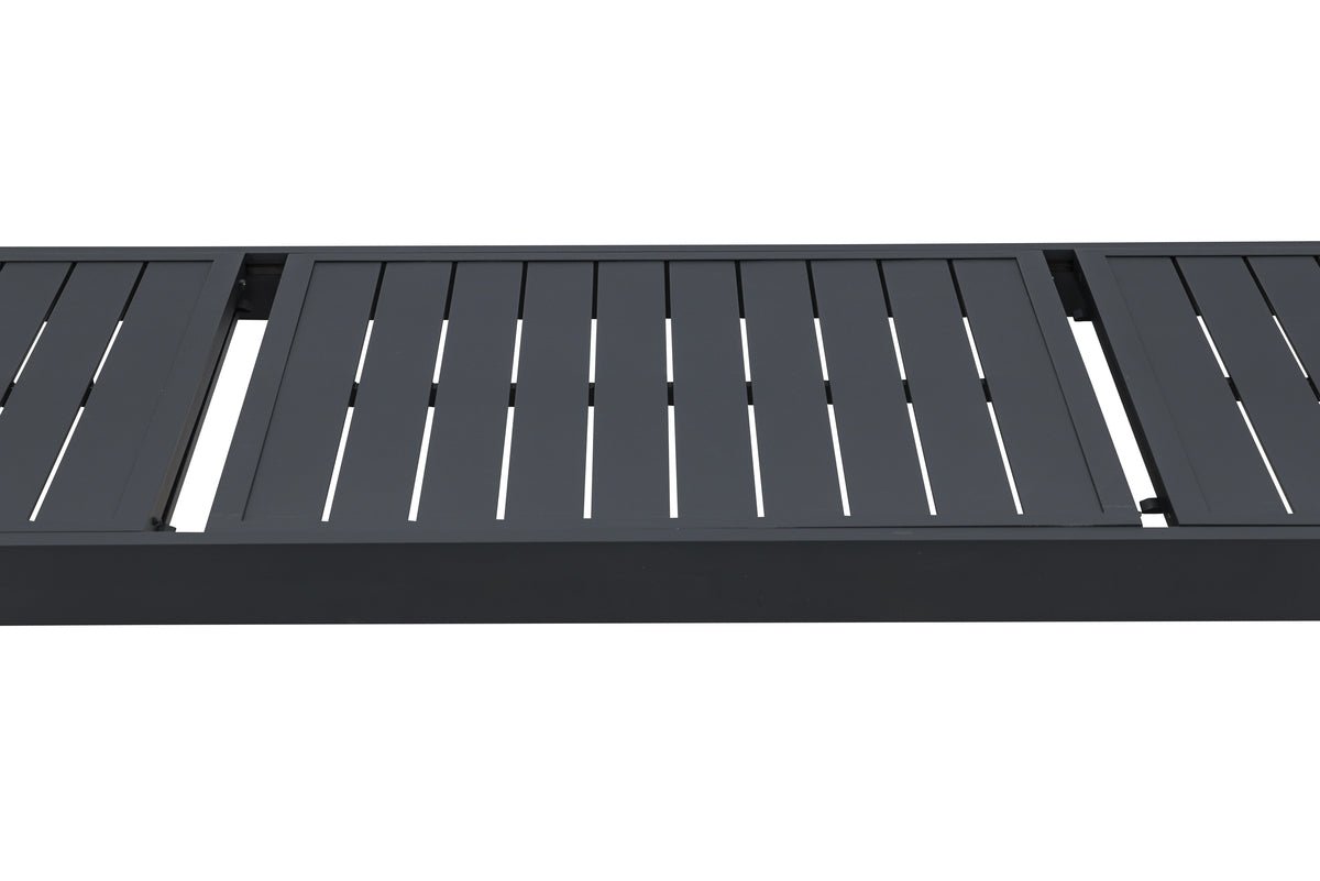 Garten Esstisch Liora - Ausziehbar von 160 auf 240 cm in Beige oder Schwarz