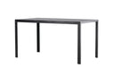 Garten Esstisch Siena - 140x80 cm aus Aluminium und Polywood in Beige oder Schwarz