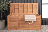 Garten Kissenbox Sorine - 60x130x50 aus Teakholz