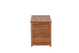 Garten Kissenbox Sorine - 60x130x50 aus Teakholz
