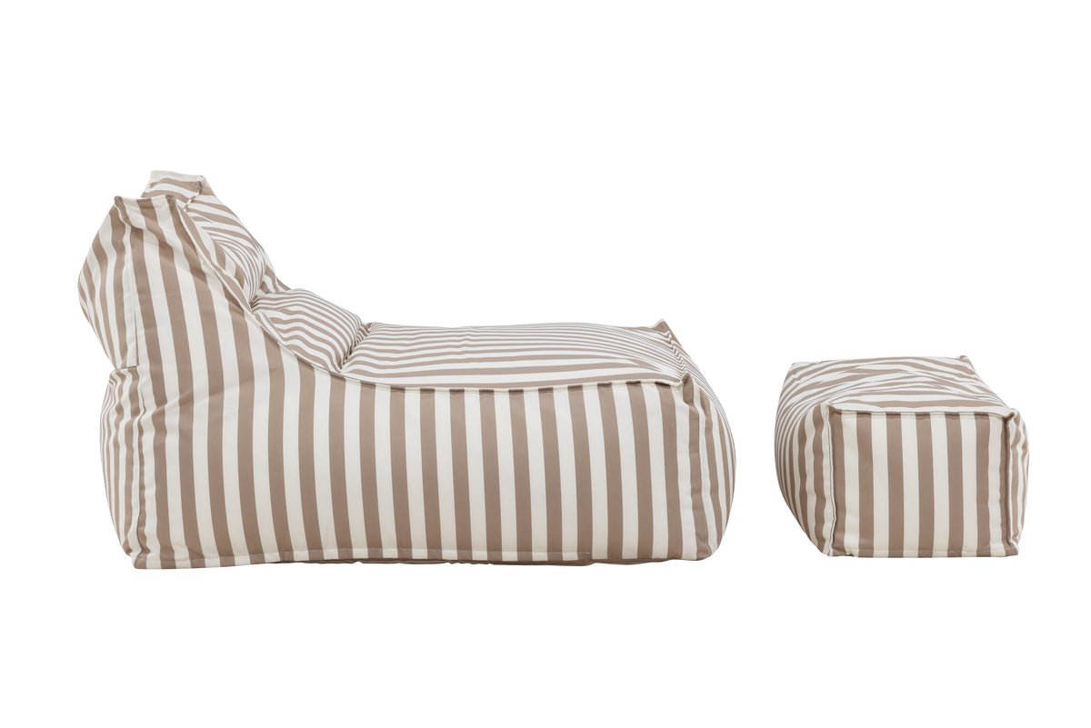 Garten- Loungesessel Hello Kombi - Wahlweise in Weiß/Braun oder Beige