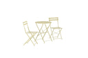 Garten Loungeset Elion – 3-teiliges Set mit rundem Tisch in 3 Farben