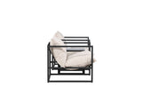 Garten Loungeset Naomi – mit Glastisch & wetterfesten Kissen