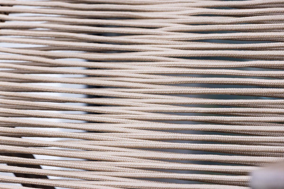 Garten Sonnenliege Ferano - verstellbar aus Akazienholz & Polyesterseil