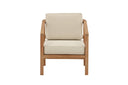 Garten Stuhlkissen Africa - aus Polyester in Beige